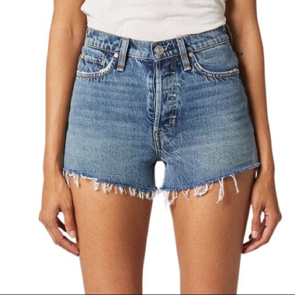 Hudson Jeans | Cara High Waist Cutoff Denim Shorts